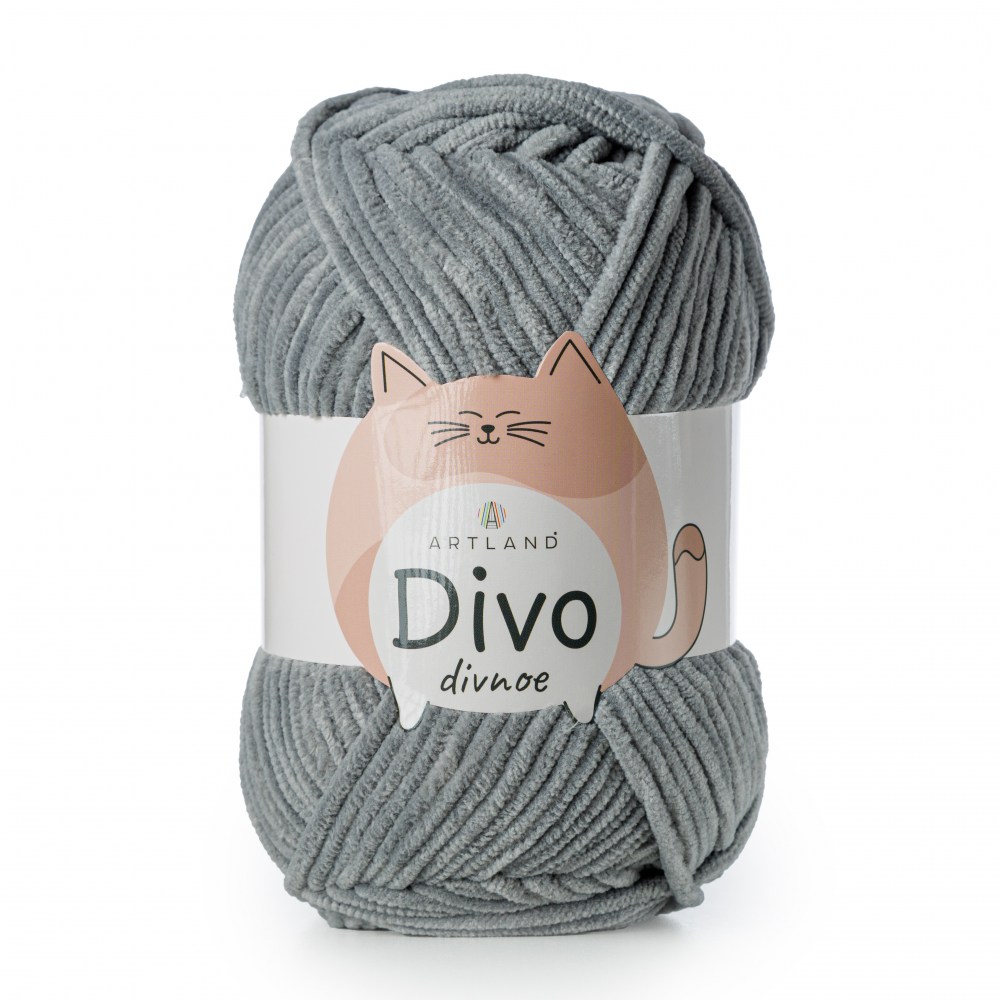 Пряжа Artland DIVO DIVNOE (Цвет: 06 тёмно-серый)