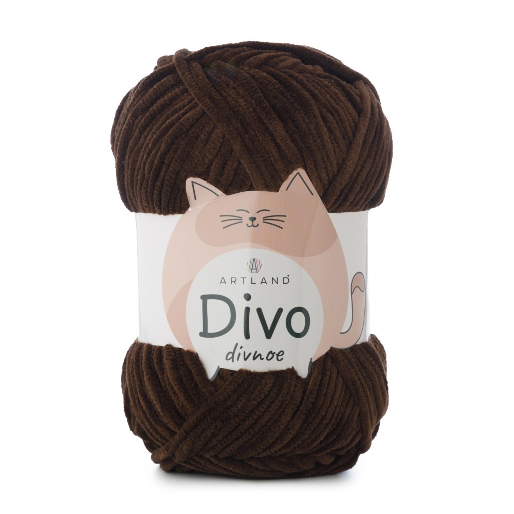 Пряжа Artland DIVO DIVNOE (Цвет: 10 шоколад)