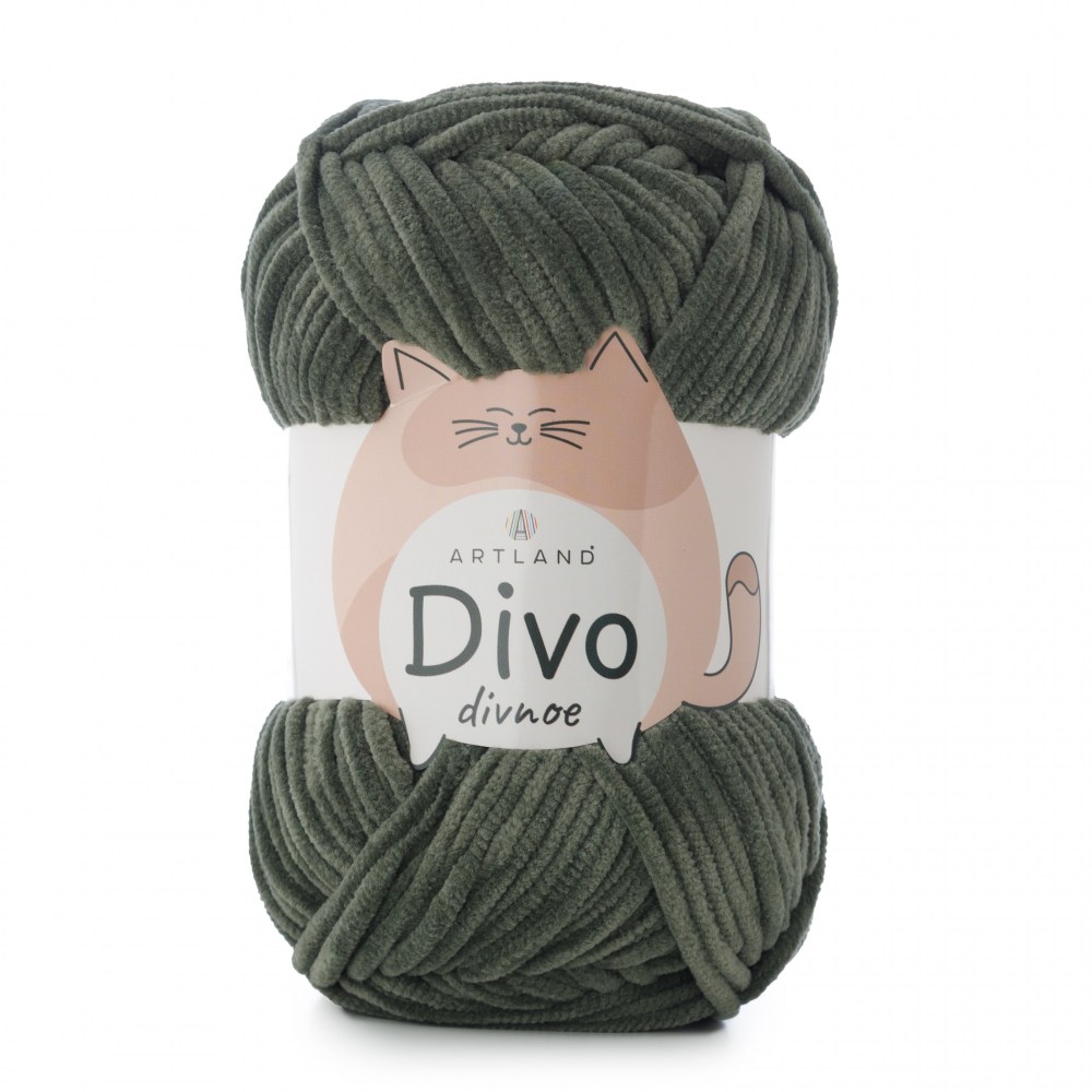 Пряжа Artland DIVO DIVNOE (Цвет: 25 хаки)