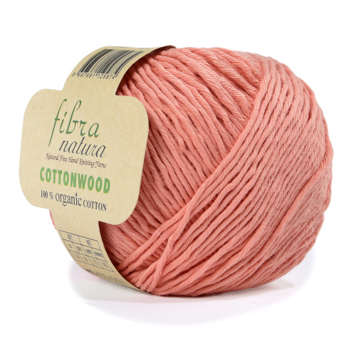 Пряжа Fibra Natura COTTONWOOD (Цвет: 41107 светлый коралл)