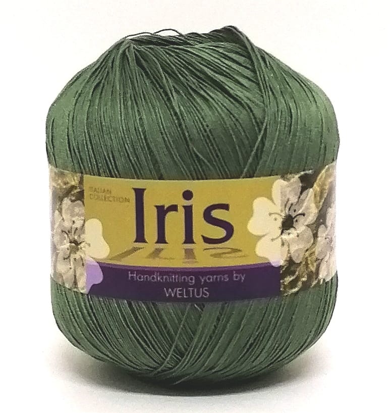 Пряжа Кутнор IRIS (Цвет: 44 зелёный лавр)