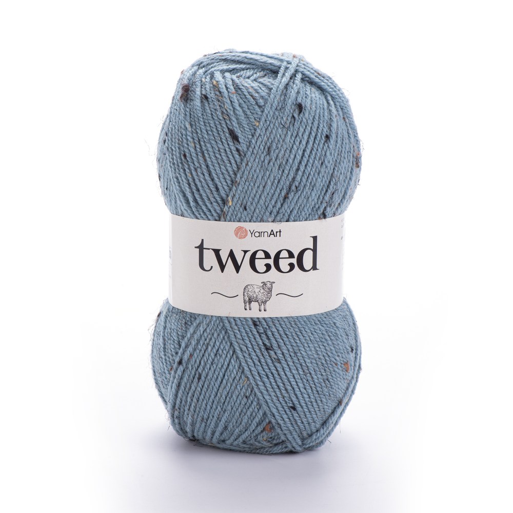 Пряжа Yarn Art TWEED (Цвет: 234 пыльная бирюза)