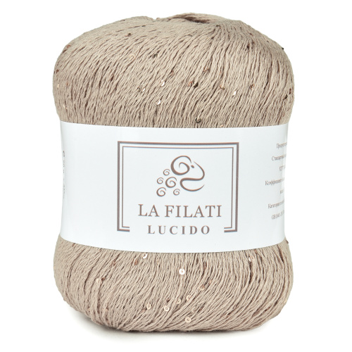 Пряжа La Filati LUCIDO (Цвет: 80012 беж)