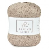 Пряжа La Filati LUCIDO (Цвет: 80012 беж)
