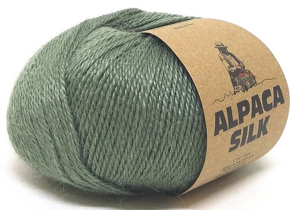 Пряжа Кутнор ALPACA SILK (Цвет: 1380 светлый хаки)