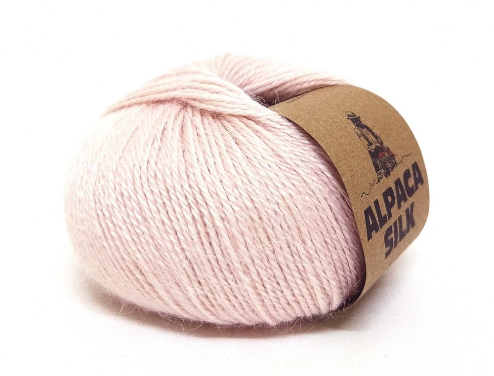 Пряжа Кутнор ALPACA SILK (Цвет: 3930 нежно-розовый)