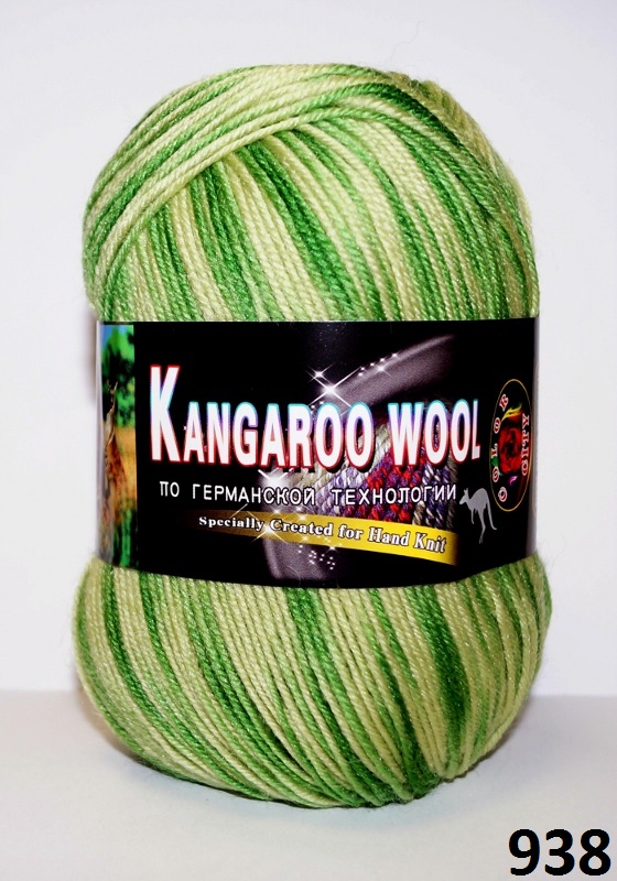 Пряжа Color City KANGAROO WOOL MELANGE