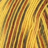 Пряжа Color City KANGAROO WOOL MELANGE (Цвет: 918 желто-серый-терракот)