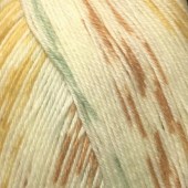 Пряжа Color City KANGAROO WOOL CRAZY COLOR (Цвет: 04.1 кремовый/горчичный/коричневый/зеленый)
