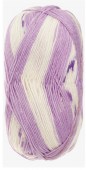 Пряжа Color City KANGAROO WOOL CRAZY COLOR (Цвет: 27 бело-сиреневый)