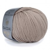 Пряжа Gazzal WOOL 175 (Цвет: 343 серо-бежевый)