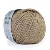Пряжа Gazzal WOOL 115 (Цвет: 3303 бежевый)