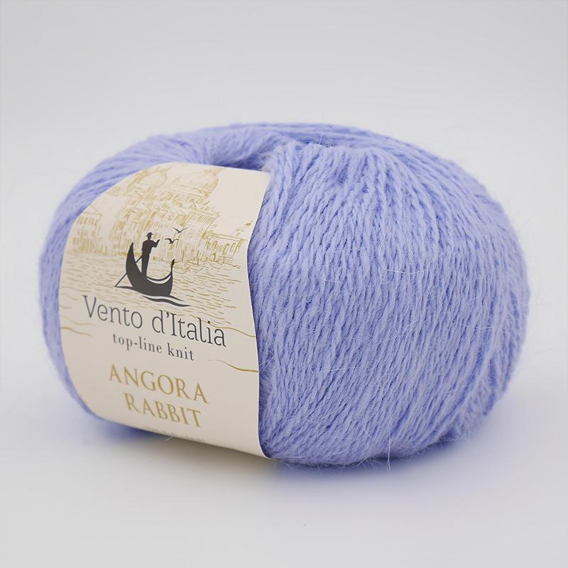 Пряжа Vento d'Italia ANGORA RABBIT-400 (Цвет: 234 светло-голубой)