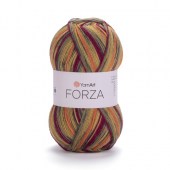 Пряжа Yarn Art Forza (Цвет: 2509 вишня/шафран)
