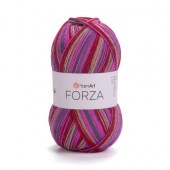 Пряжа Yarn Art Forza (Цвет: 2510 розовый/беж/серый)