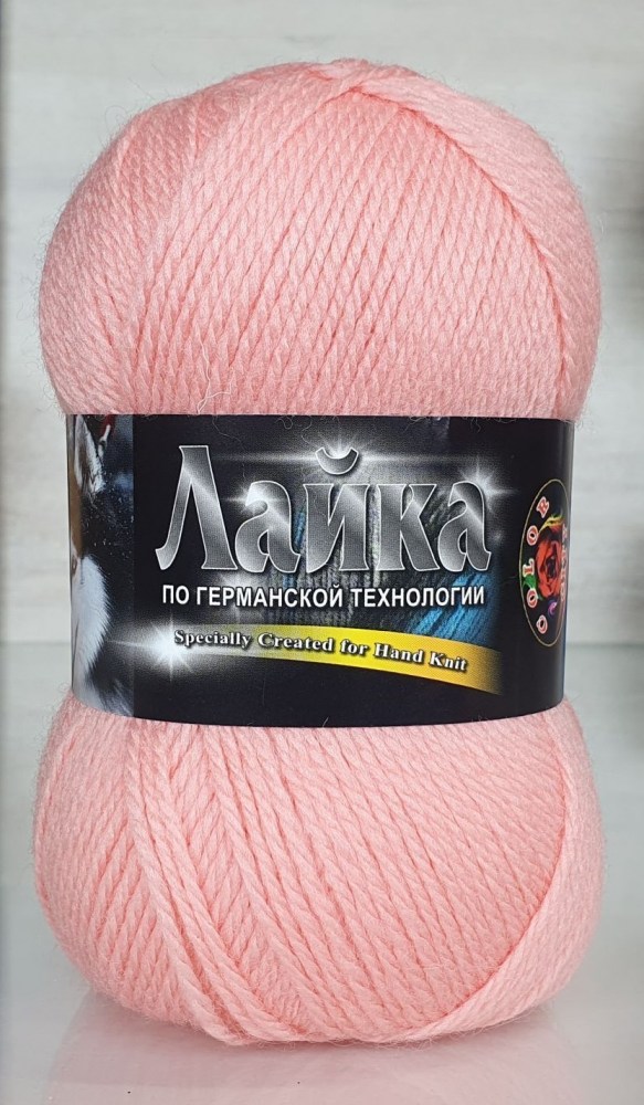 Пряжа Color City Лайка (250 м) (Цвет: 270 персик)