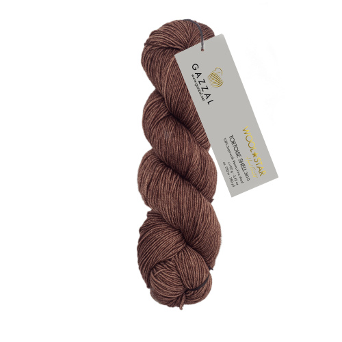 Пряжа Gazzal WOOL STAR (Цвет: 3810 молочный шоколад)