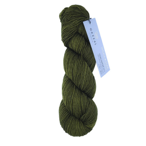 Пряжа Gazzal WOOL STAR (Цвет: 3814 болотный)