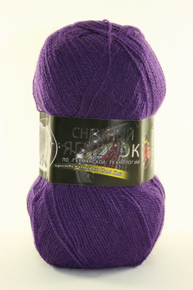 Пряжа Color City СНЕЖНЫЙ ЯГНЕНОК (Цвет: 231 фиолетовый)