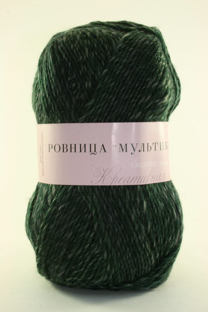 Пряжа Пехорка РОВНИЦА МУЛЬТИКОЛОРОВАЯ (Цвет: 1618 таёжный сбор)