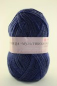 Пряжа Пехорка РОВНИЦА МУЛЬТИКОЛОРОВАЯ (Цвет: 746 лазурит)