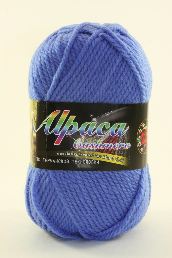 Пряжа Color City ALPACA CASHMERE (Цвет: 315 небесный)