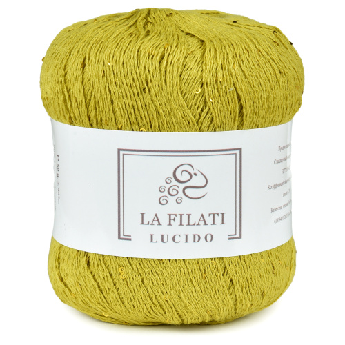 Пряжа La Filati LUCIDO (Цвет: 80013 горчица)