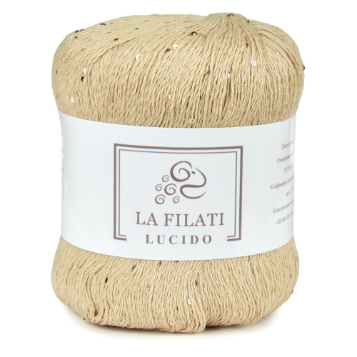 Пряжа La Filati LUCIDO (Цвет: 80030 светлый беж)