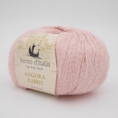 Пряжа Vento d'Italia ANGORA RABBIT-400 (Цвет: 277 розовый лепесток)