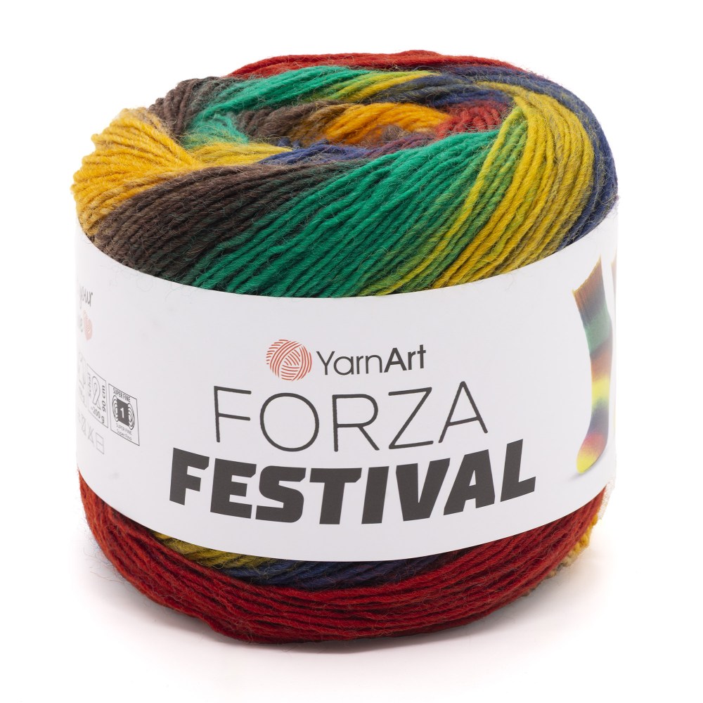 Пряжа Yarn Art FORZA FESTIVAL (Цвет: 2912)