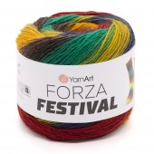 Пряжа Yarn Art FORZA FESTIVAL (Цвет: 2912)