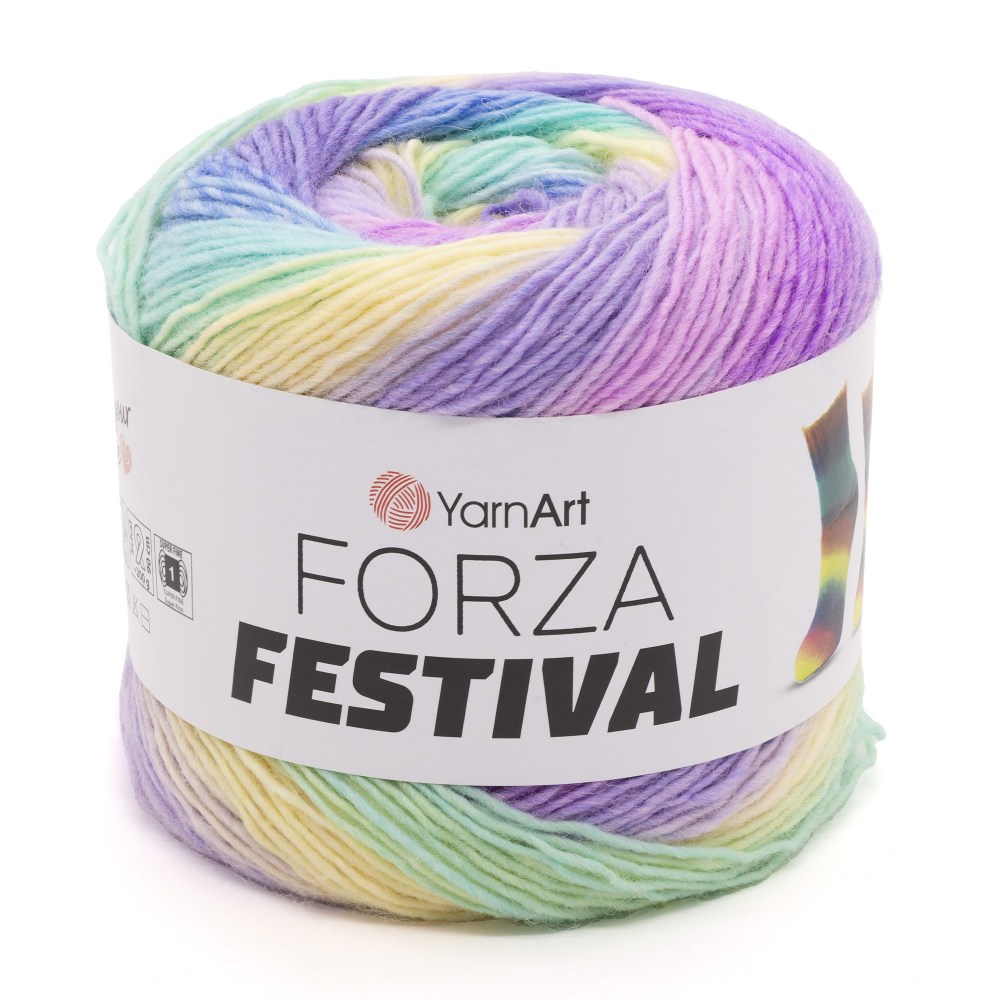 Пряжа Yarn Art FORZA FESTIVAL (Цвет: 2916)