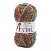 Пряжа Yarn Art FORZA STRIPE (Цвет: 2803)