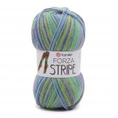 Пряжа Yarn Art FORZA STRIPE (Цвет: 2804)