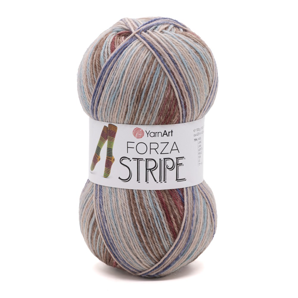 Пряжа Yarn Art FORZA STRIPE (Цвет: 2806)