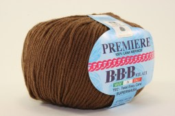 Пряжа BBB PREMIERE  (Цвет: 7126 коричневый)