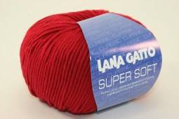 Пряжа Lana Gatto SUPER SOFT (Цвет: 12246 красный)