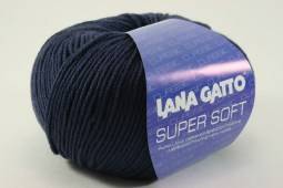 Пряжа Lana Gatto SUPER SOFT (Цвет: 13607 темно-синий)