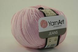 Пряжа Yarn Art JEANS  (Цвет: 74 светлая бегония)