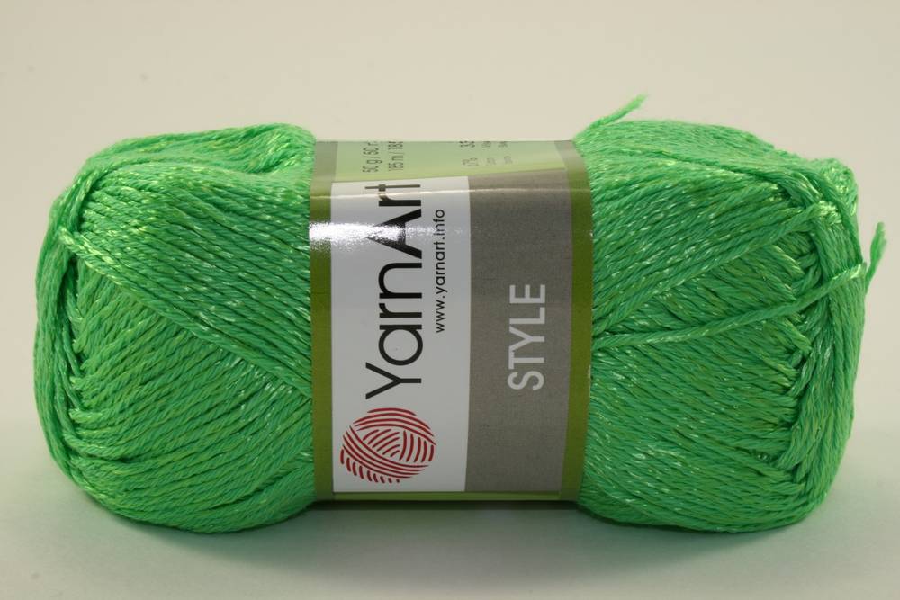 Пряжа Yarn Art STYLE (Цвет: 663 зелень)
