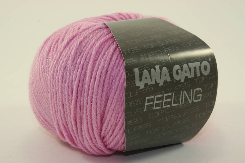 Пряжа Lana Gatto FEELING (Цвет: 14210 розовый)