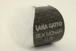 Пряжа Lana Gatto SILK MOHAIR LUX (Цвет: 6027 белый)