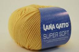Пряжа Lana Gatto SUPER SOFT (Цвет: 10083 желтый)