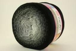 Пряжа Yarn Art FLOWERS (Цвет: 253 серо-черный)