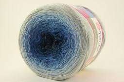 Пряжа Yarn Art FLOWERS (Цвет: 271 серо-синий)