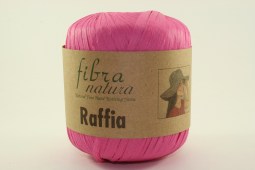 Пряжа Fibra natura RAFFIA (Цвет: 116-07 ярко-розовый)