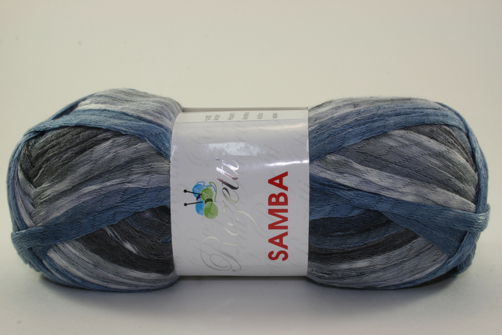 Пряжа Rozetti SAMBA (Цвет: 208-14 серо-голубой)