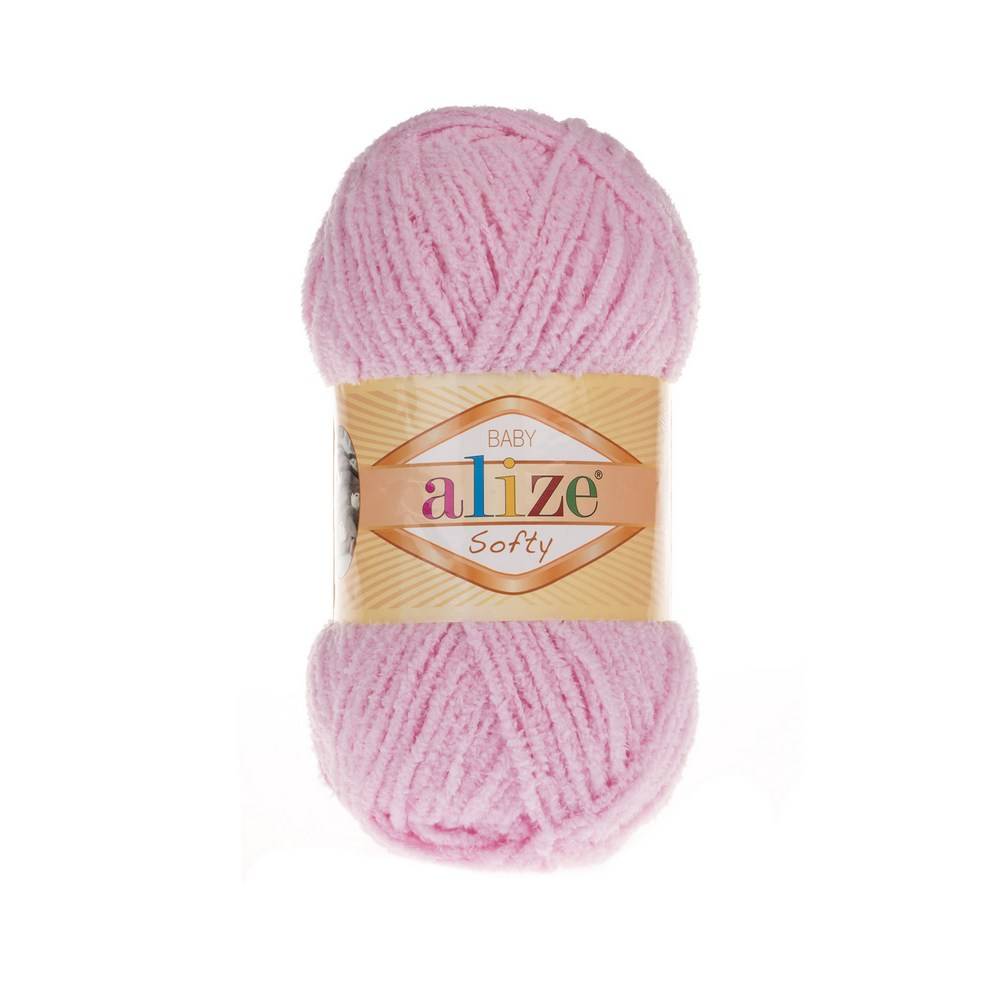 Пряжа Alize SOFTY (Цвет: 185 детский розовый)