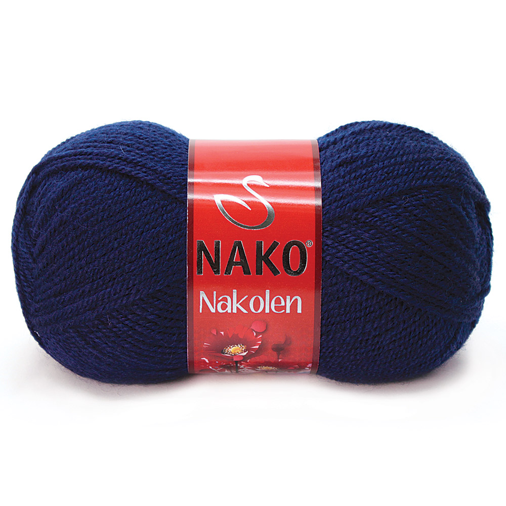 Пряжа Nako NAKOLEN (Цвет: 148 темно-синий)