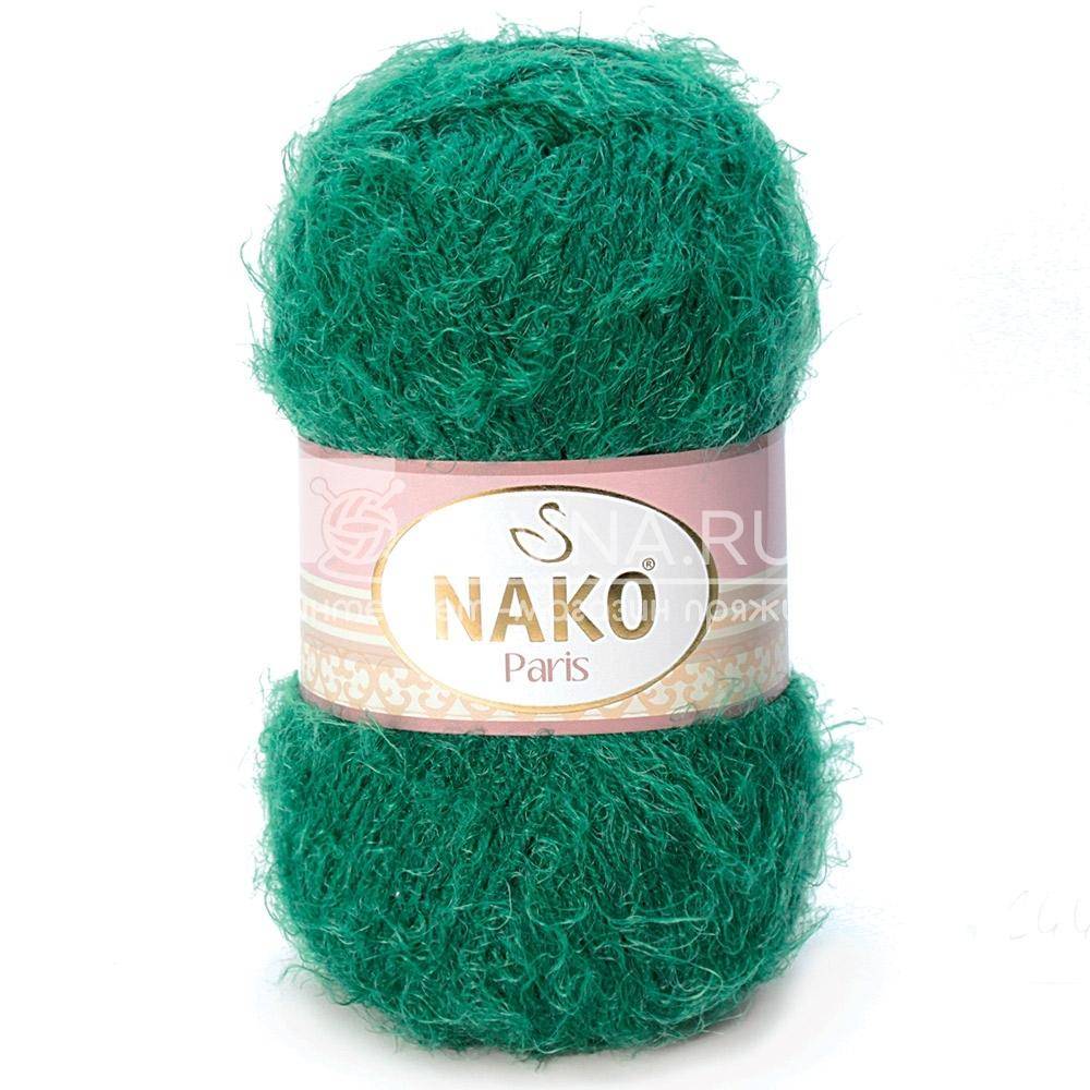 Пряжа Nako PARIS (Цвет: 3440 малахит)